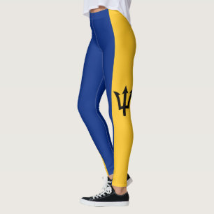 Legging Bandeira Patriótica de Barbados