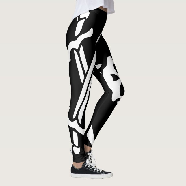 Legging Bandeira Pirata (Direita)