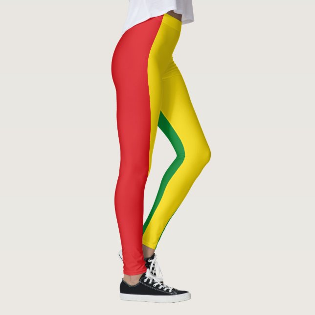 Legging Bandeira Rastafári Rasta Etíope (Direita)