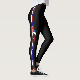 Legging Bandeira sérvia