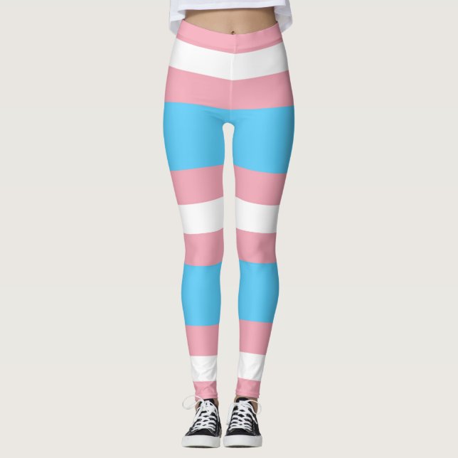 Legging Bandeira Trans (Frente)