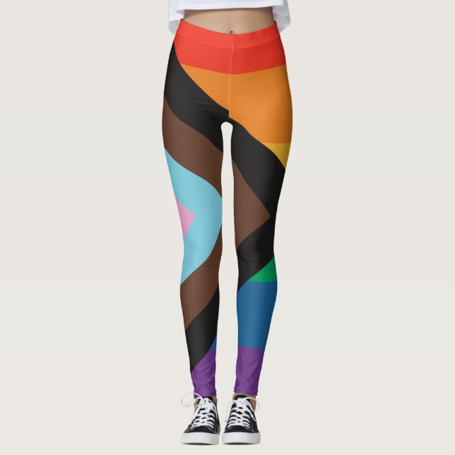 Legging Bandeja gay lgbt arco-íris  (Frente)