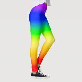 Legging Bandeja LGBT Arco-Íris Bandeiras Gradientes