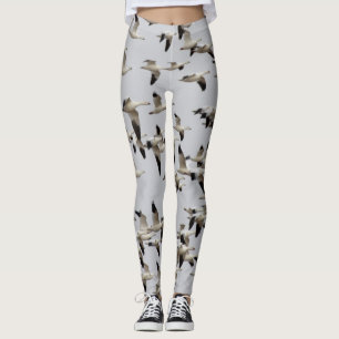 Legging Bando de Gansos em Voo