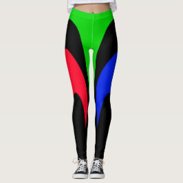 Legging Banhas brilhantes e coloridas