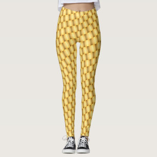 Legging bar Dourado