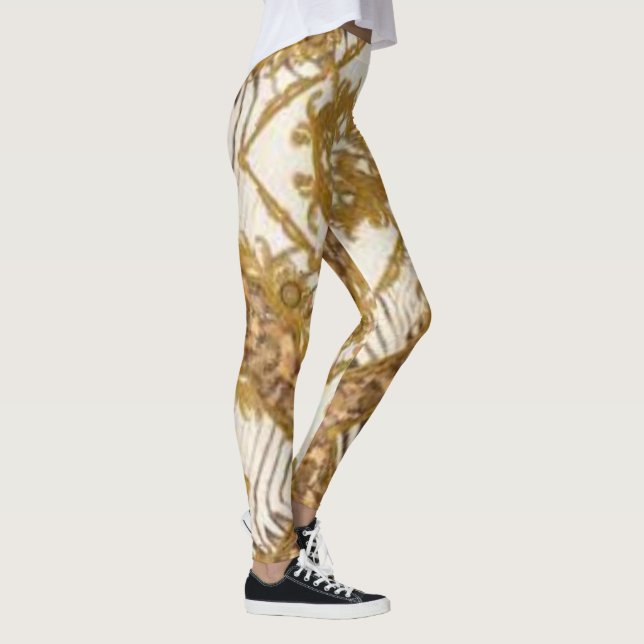 Legging Barroco ouro (Direita)