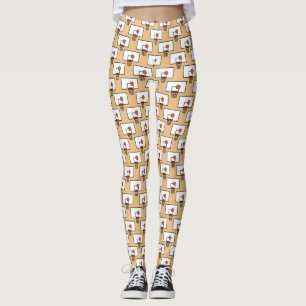 Legging Basketball Hoop Pattern
