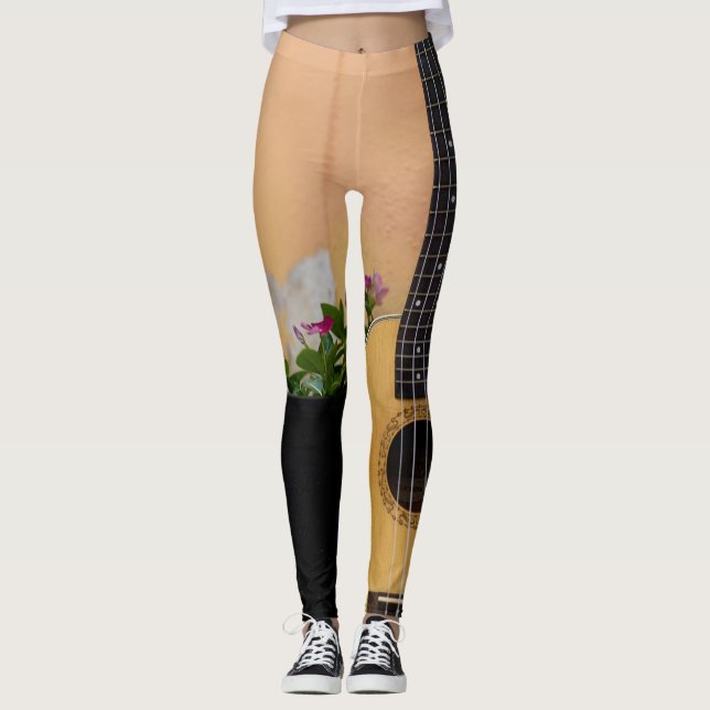 Legging Bass Guitar Incrível (Frente)