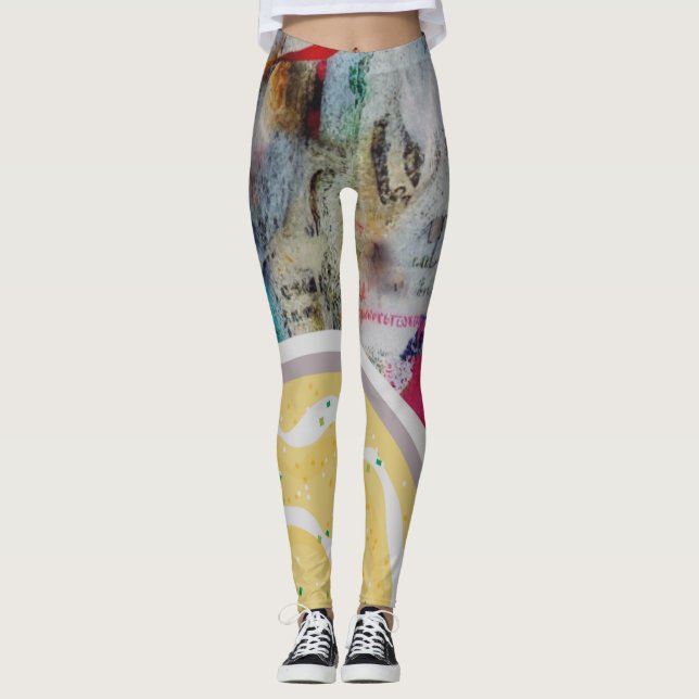 Legging Batatas amassadas (Frente)