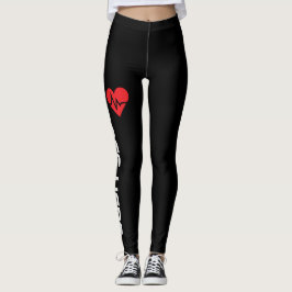 Legging Batimento Cardíaco Personalizado