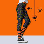 Legging Bats Strips Laranja Black Halloween Melhor Qualida<br><div class="desc">Bats Stripes Laranja Black Halloween Leggings de melhor qualidade</div>