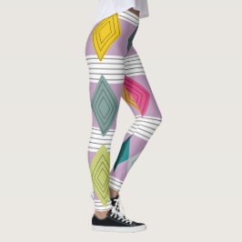 Legging Bauhaus Diamond Quilt