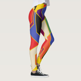 Legging Bauhaus Hexágonos