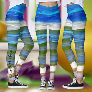 Legging Beach Waves 0346
