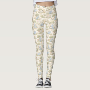 Legging Bebê Dragão Fofo Padrão Floresta Pastel (3)