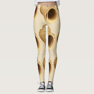 Legging Beige Seashells