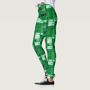 Legging Beije-me, sou o jogo de palavras irlandês