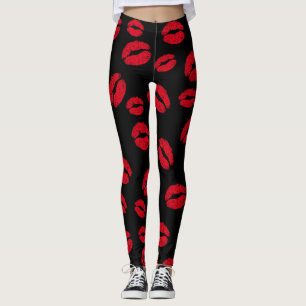 Legging Beijos em Preto