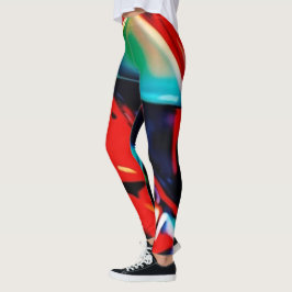 Legging Bela Bagunça De Cores