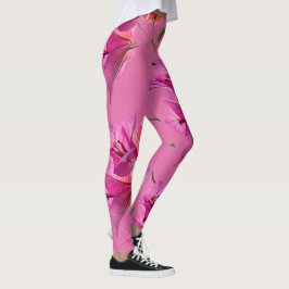 Legging Bela Kagoj Phool Flor De Papel Botânica Flora