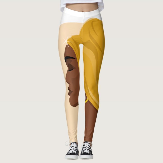 Legging Beleza Africana (Frente)