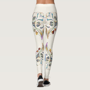 Legging Beleza em todas as pernas sombreadas