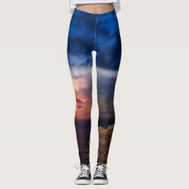 Legging belo céu
