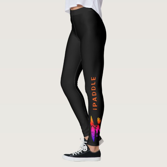 Legging Belo Kayaker em cor rosa laranja-âmbar (Esquerda)