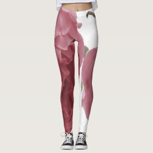 Legging Belo rosa com cor rosa excelente e gotas de chuva