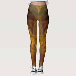 Legging Bem-estar natural colorido com marca personalizada