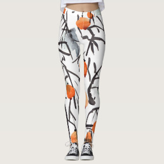 Legging Berries de Tinta de Água Deixa Ilustração