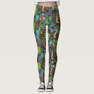 Legging Bestiário de Cthulhu Lovecraft Mythos Chibi