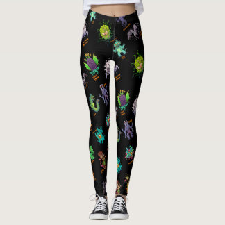 Legging Bestiário II de Cthulhu Lovecraft Mythos Chibi