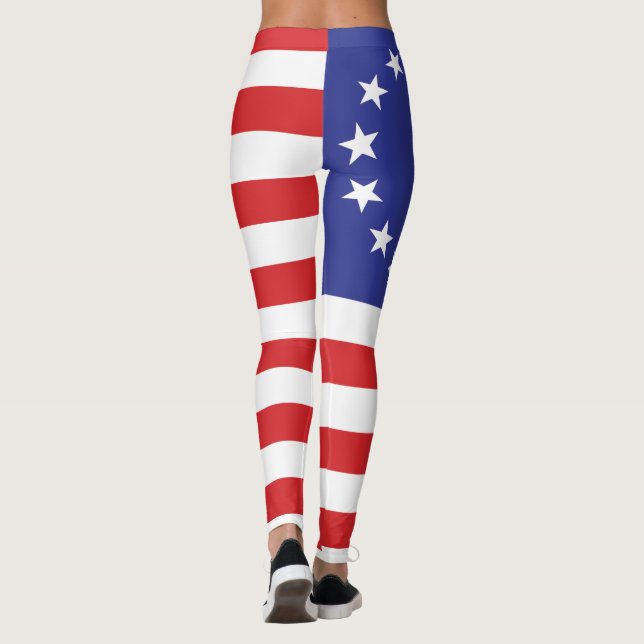 Legging Betsy Ross Original Flag (Verso)