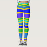 Legging BG Stripes Padrão IV fundo<br><div class="desc">Somente Design de faixas coloridas por EDDA Fröhlich / EDDArt | Utilize-o com o seu próprio fundo, texto, imagem, sinal e ideias | Tendência: colorir sua vida / bloquear cores | Você perde outras cores ou produtos? Farei isso por você! Sinta-se livre para me contactar: contact@eddart.de ou veja aqui: www.zazzle.com/eddartshop*...</div>