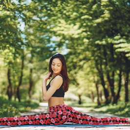 Legging Bicos de Batom Doce - Pernas Divertidas