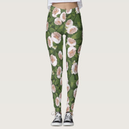Legging Big Bloom Camellia Charm