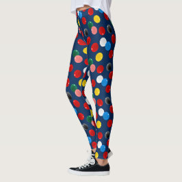 Legging Bilhares Coloridos do Jogador Snooker
