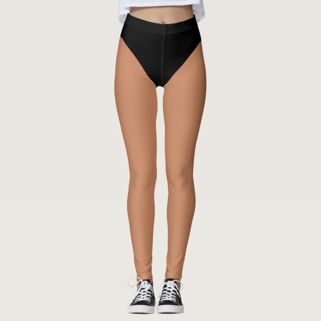 Legging Biquíni Preto (Frente)
