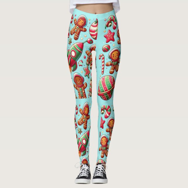 Legging Biscoito de Natal suttle  (Frente)