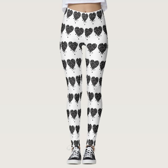 Legging Black Clover Heart (Frente)