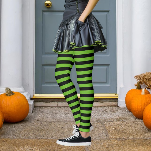 Legging Black & Green Strike Wicked Witeen (Criador carregado)