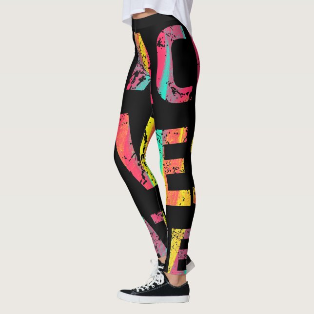 Legging Black Lives Matter Painting 01 Aumenta Logo (Esquerda)