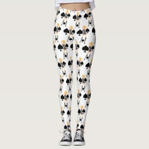 Legging Black Spades, Rainha Loira, Thunder_Cove