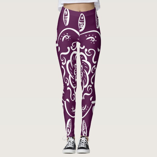 Legging Blackberry Mandala (Frente)
