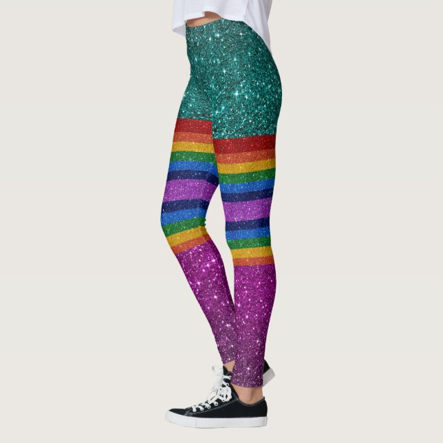 Legging Bling Up Rainbow 8 Pop (Esquerda)