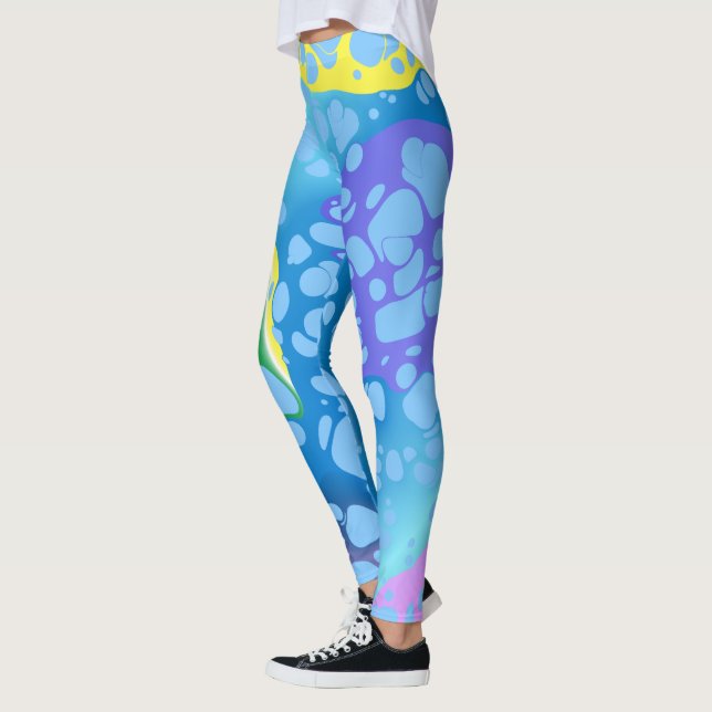 Legging Blobs Coloridos (Esquerda)