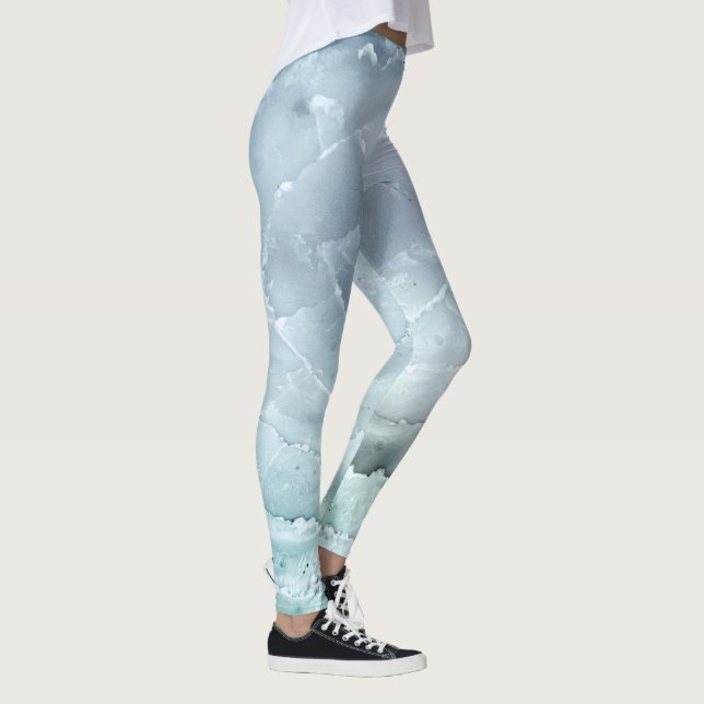 Legging Blocos de gelo na Groelândia - Padrão Design (Direita)