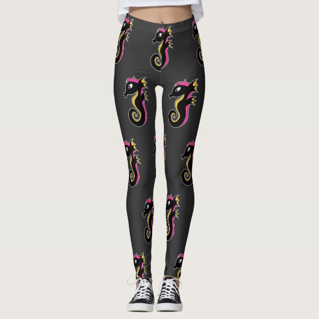 Legging Blooming Neon Seacavalo (Frente)